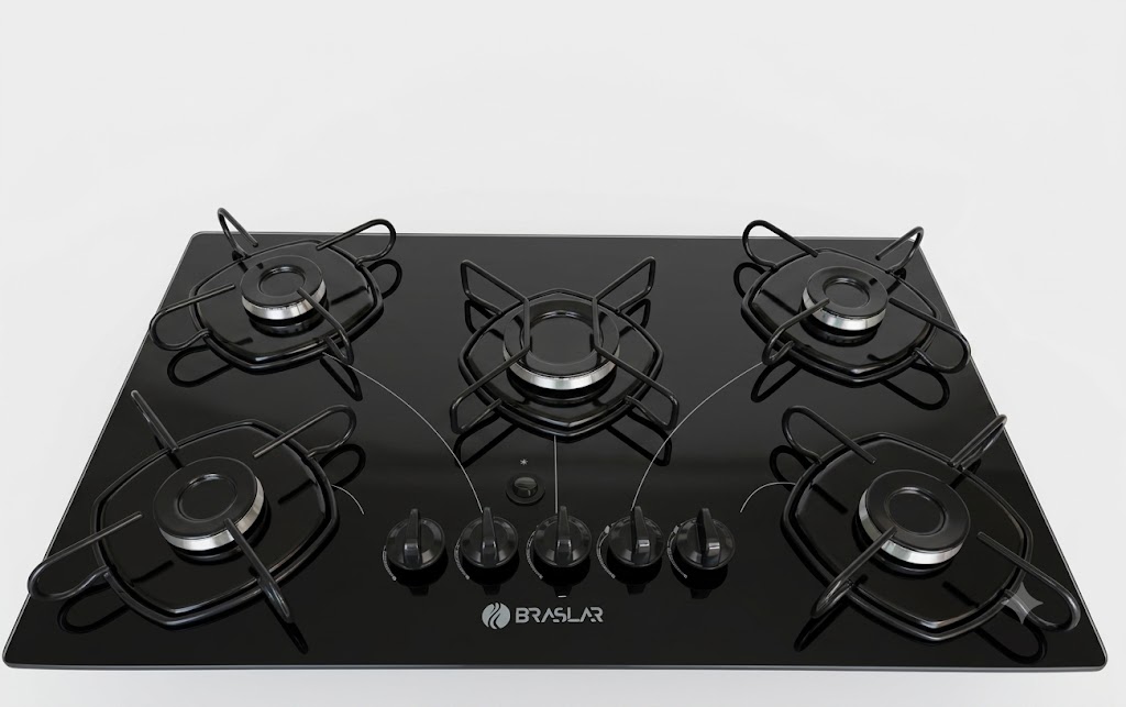 Cooktop acendimento automático 5 bocas