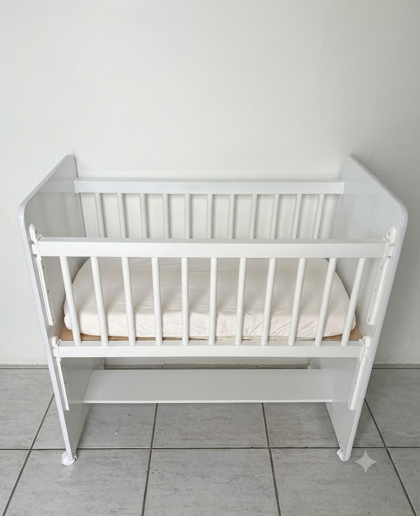 Mini berço com colchão