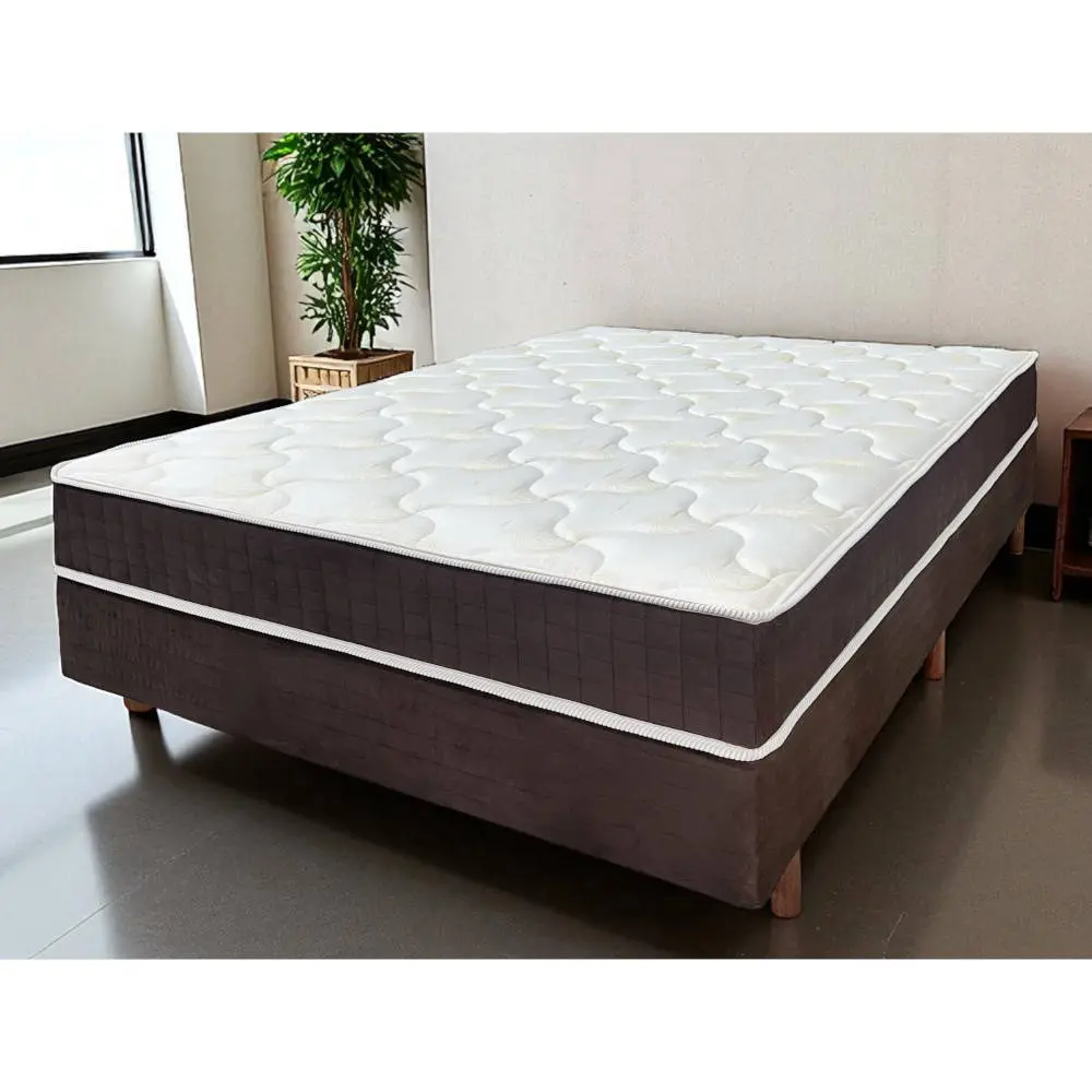 Conjunto Box Casal Cristalflex Queen size 1,58cm